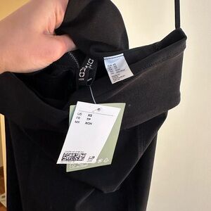 H & M divided strapless dress nwt XS